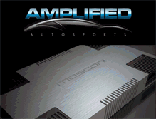 Tablet Screenshot of amplifiedauto.com